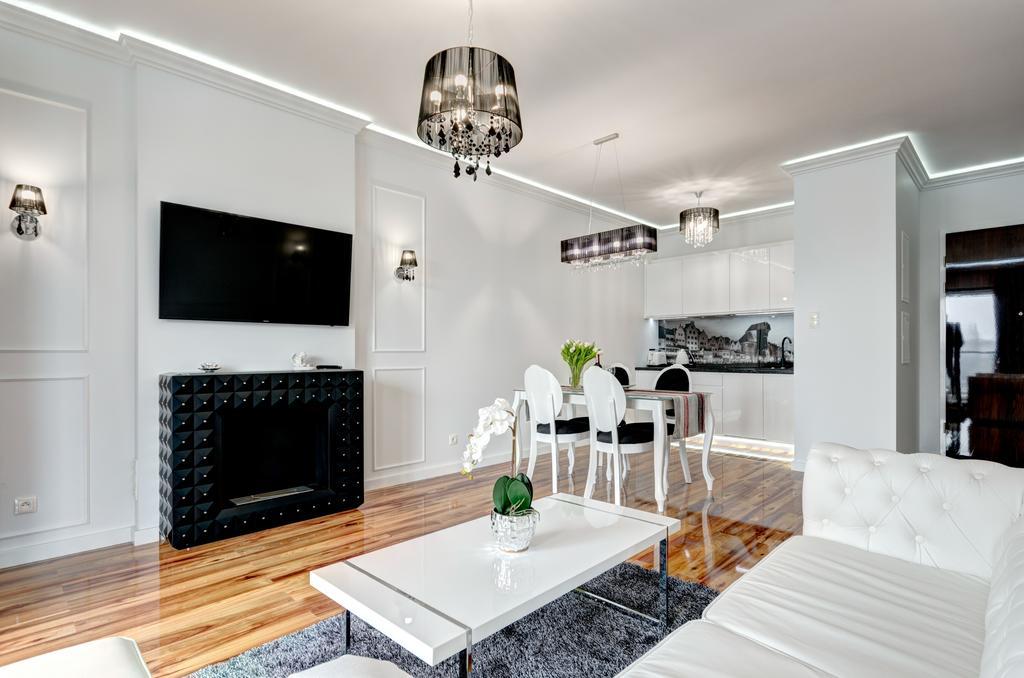 Luksusowy Apartament Good Morning Danzica Esterno foto
