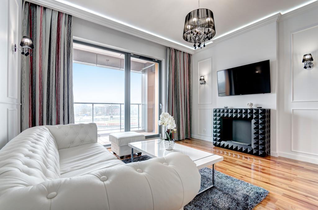 Luksusowy Apartament Good Morning Danzica Esterno foto